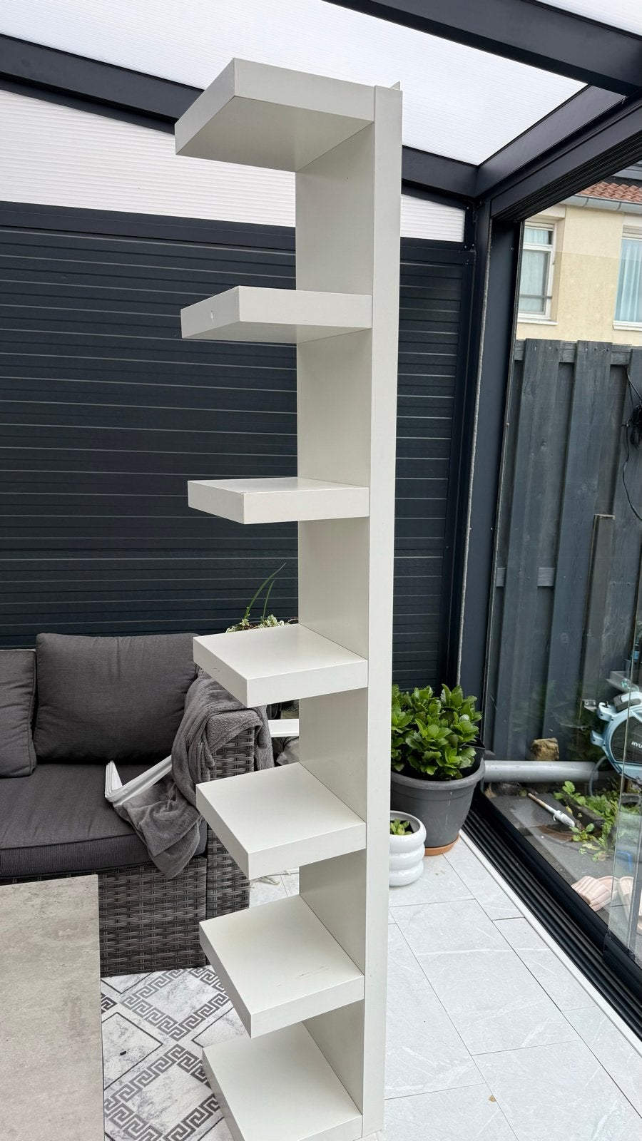 IKEA Kast - Witte Boekenkast/Opbergrek, Huis en Inrichting, Ophalen of Verzenden, Gebruikt