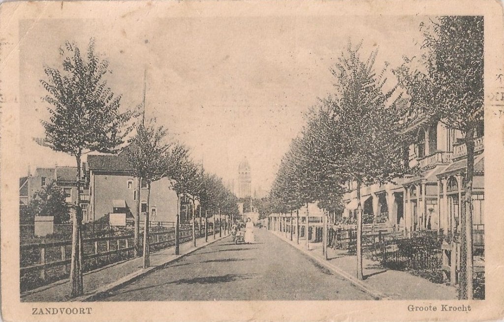 ZANDVOORT, Ophalen of Verzenden, 1920 tot 1940, Gelopen, Noord-Holland