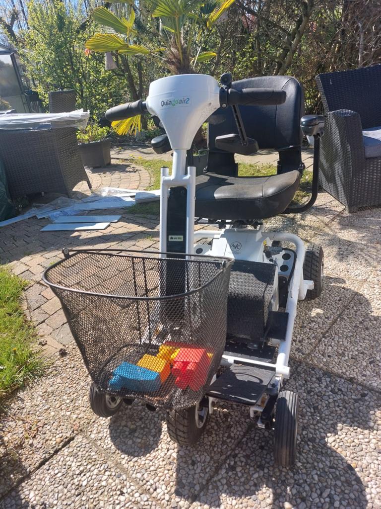 Quingo air2 scootmobiel, Ophalen of Verzenden, Gebruikt