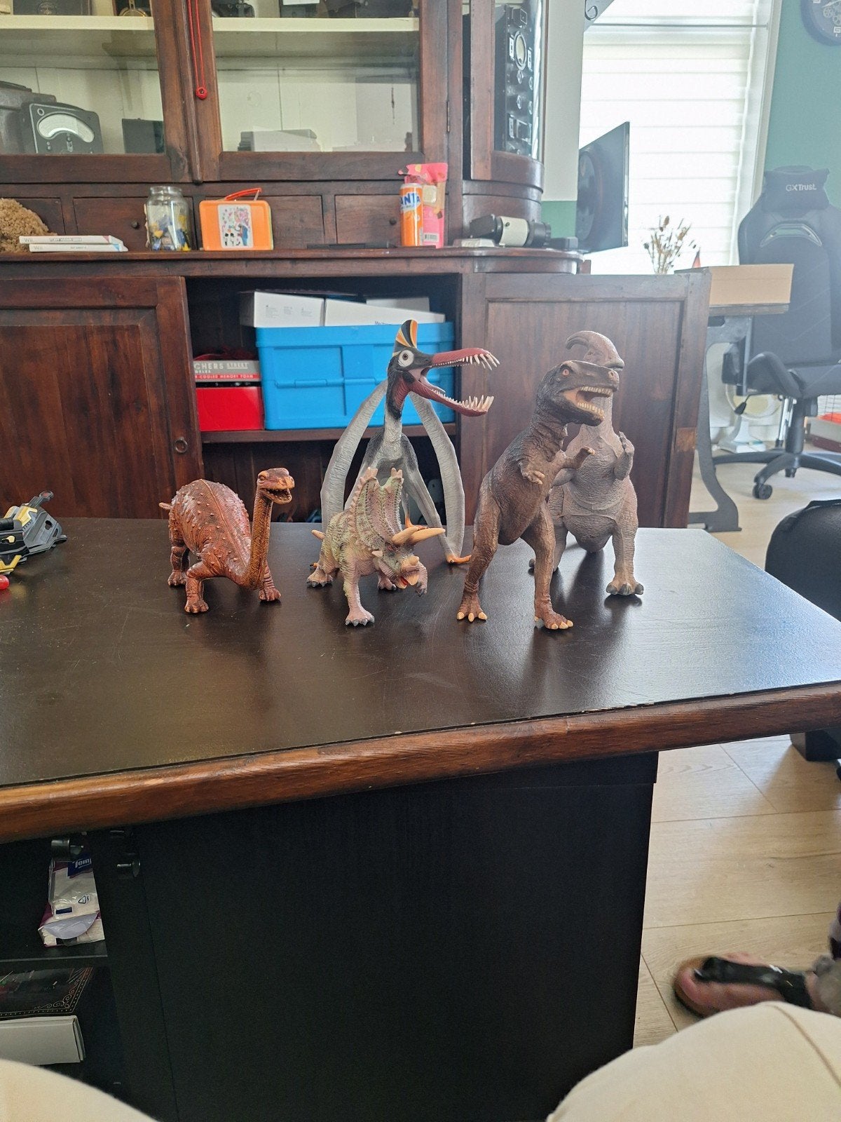 5 grote dinos, Ophalen of Verzenden, Zo goed als nieuw