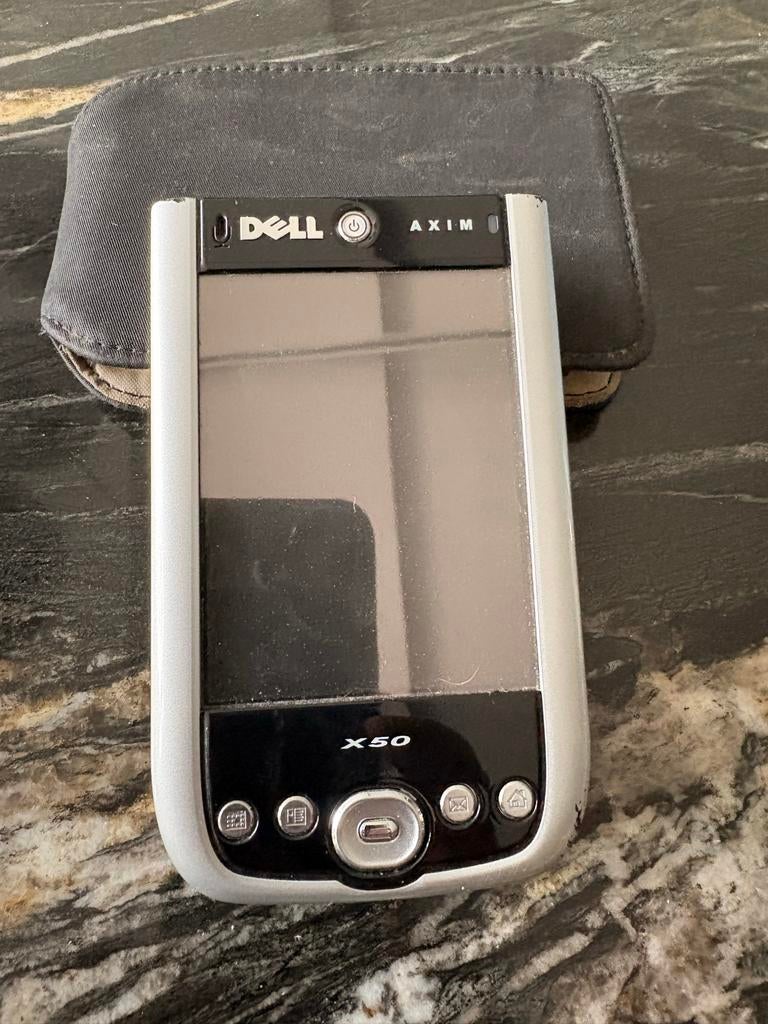 Dell Axim X50 PDA - Klassieke Handheld Computer, Telecommunicatie, Pda's, Gebruikt, Windows Mobile, Dell, Met stylus of aanraakpen
