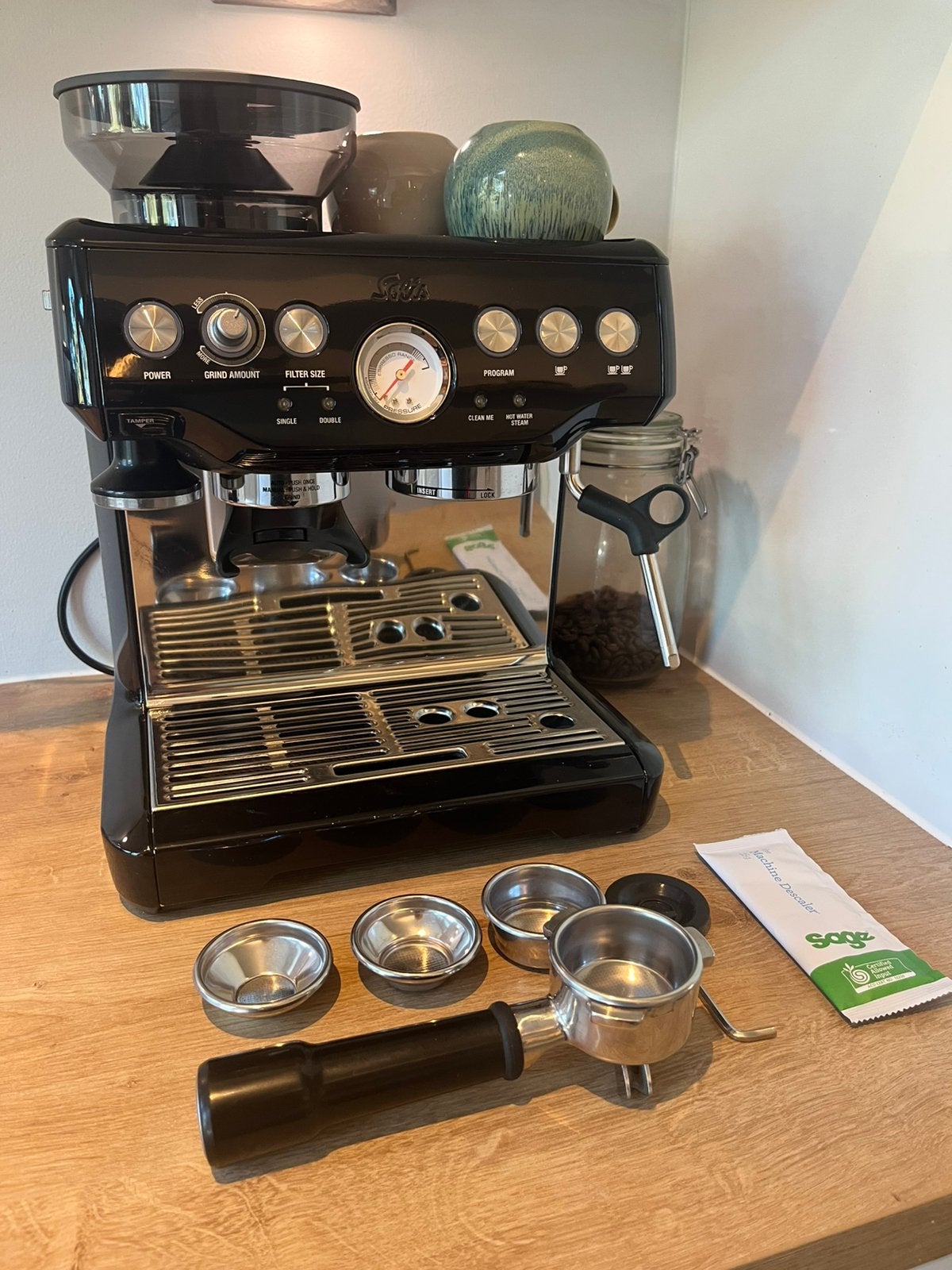 Solis Barista Grind & Infuse, Witgoed en Apparatuur, Koffiezetapparaten, Ophalen, Gebruikt, Espresso apparaat, 10 kopjes of meer