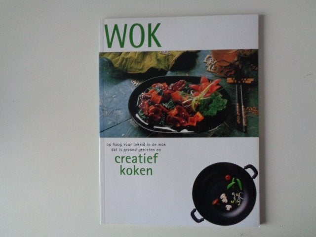 G-17577-8--2 : kookboek : Wok creatief koken, Boeken, Kookboeken, Ophalen of Verzenden, Zo goed als nieuw