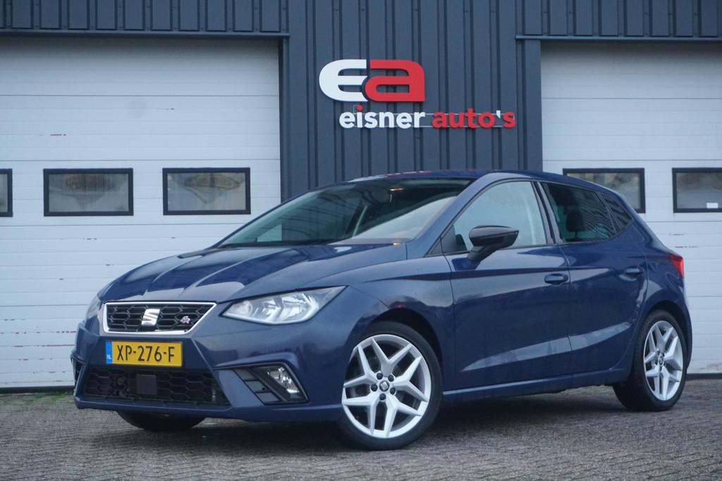 SEAT Ibiza 1.5 TSI 150 PK EVO FR | CARPLAY | CLIMATE | CRUIS, Voorwielaandrijving, Stof, 4 cilinders, Blauw