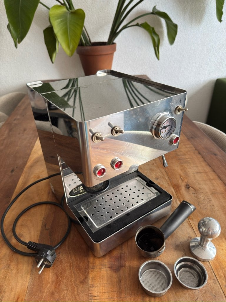 Isomac Giada Espressomachine, Witgoed en Apparatuur, Ophalen, Gebruikt, Espresso apparaat, Gemalen koffie