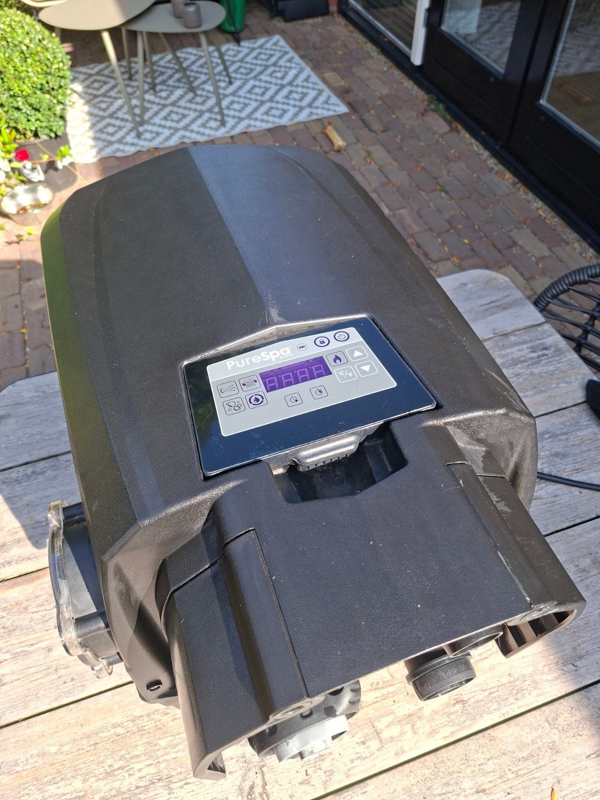 pomp intex jacuzzi 6p intex pureSpa jet&bubble, Tuin en Terras, Ophalen, Gebruikt, Pomp, Opblaasbaar