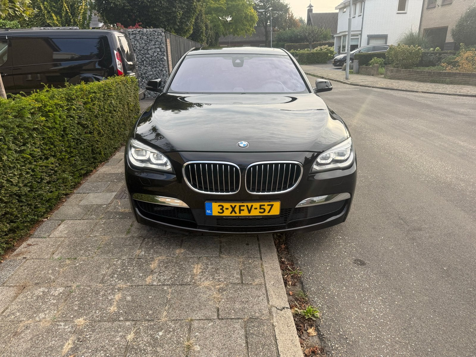 BMW 7-Serie 750D LCI 2014 B&O Topstaat! Individual, M-Sport, Auto's, Automaat, 2993 cc, 241 €/maand, Zwart