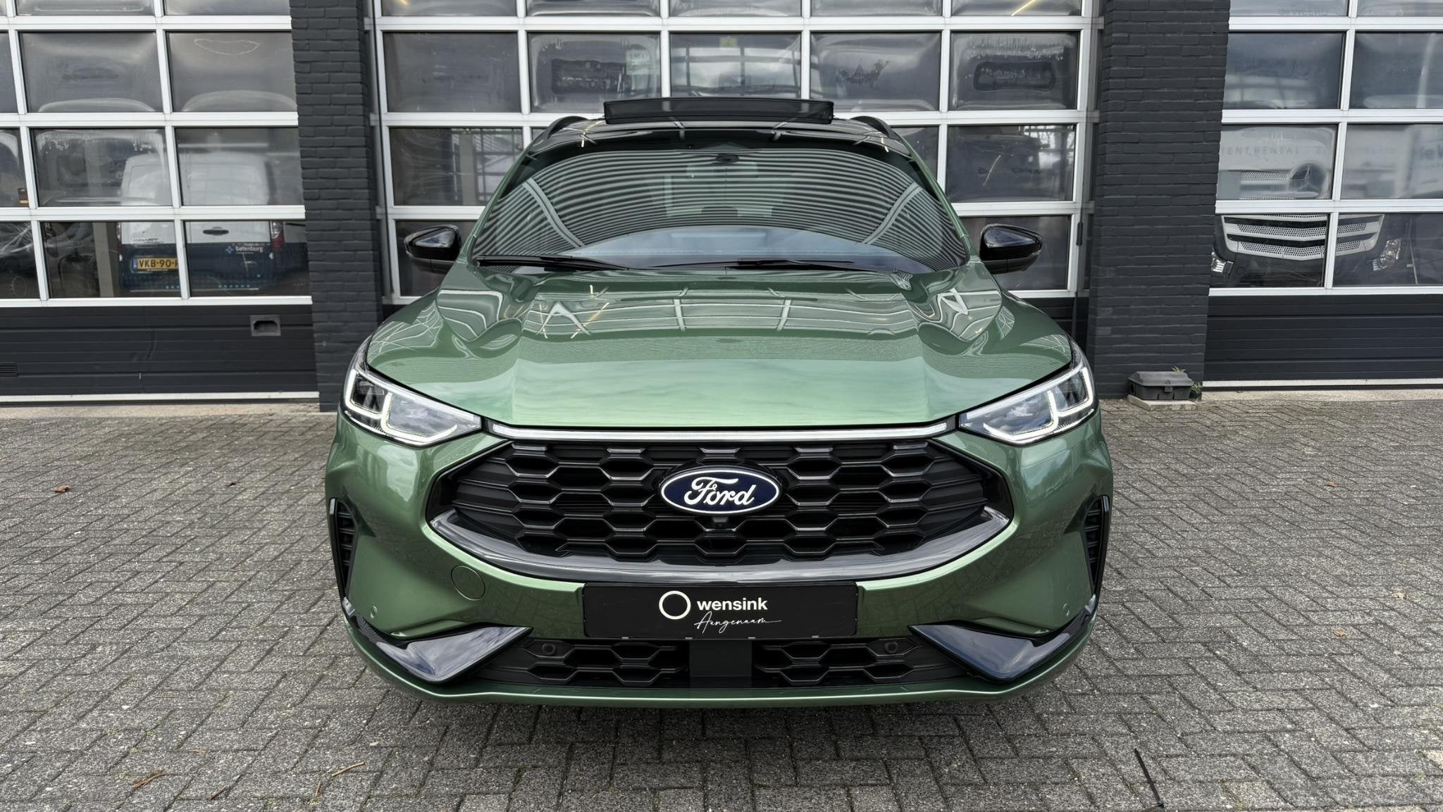 Ford Kuga 2.5 PHEV ST-Line X Black Pack | Panorama dak | Win, Auto's, Ford, 14 kWh, Euro 6, 4 cilinders, Leder en Stof
