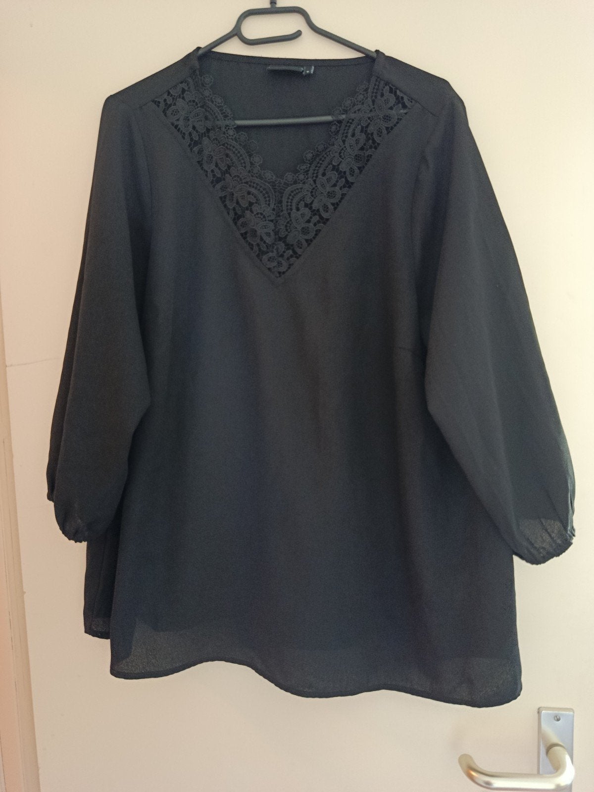 Zizzi blouse maat S in zeer nette staat, Zizzi, Ophalen of Verzenden, Zo goed als nieuw, Zwart