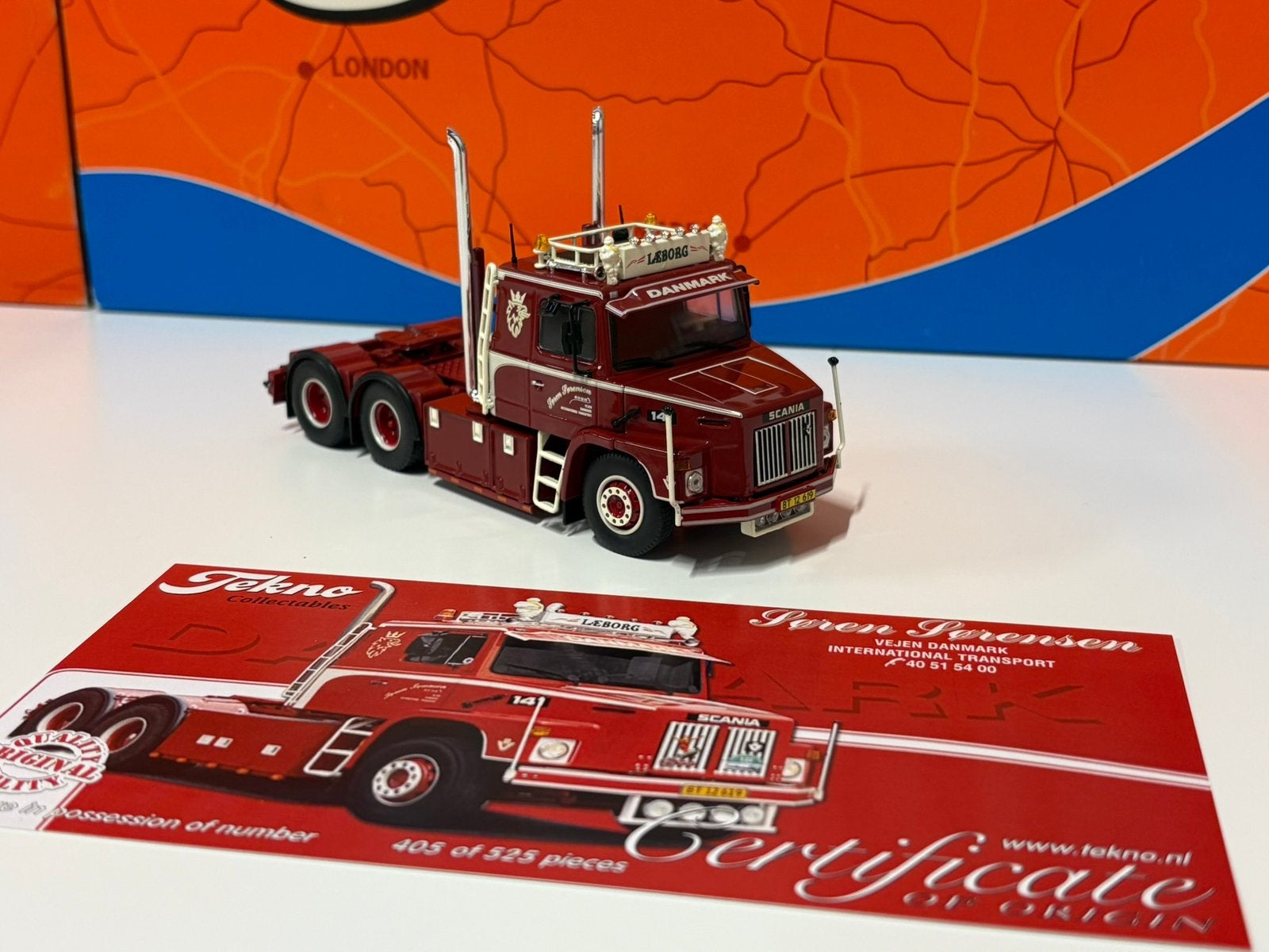 Tekno Sóren Sørensen, Ophalen of Verzenden, Zo goed als nieuw, Bus of Vrachtwagen, Tekno