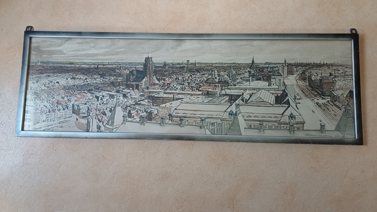 litho van Rotterdam, Antiek en Kunst, Ophalen