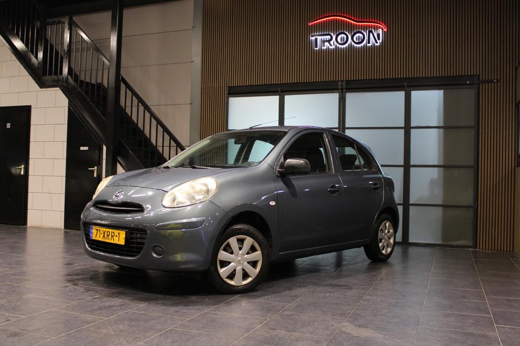 Nissan Micra 1.2 Visia Pack, Auto's, Euro 5, Stof, Gebruikt, 1198 cc