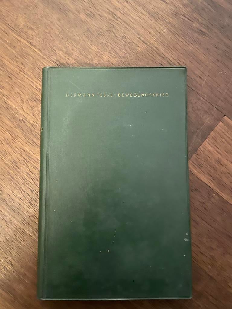 Bewegungskrieg - Hermann Teske (1955), Ophalen, Tweede Wereldoorlog, Gelezen, Landmacht