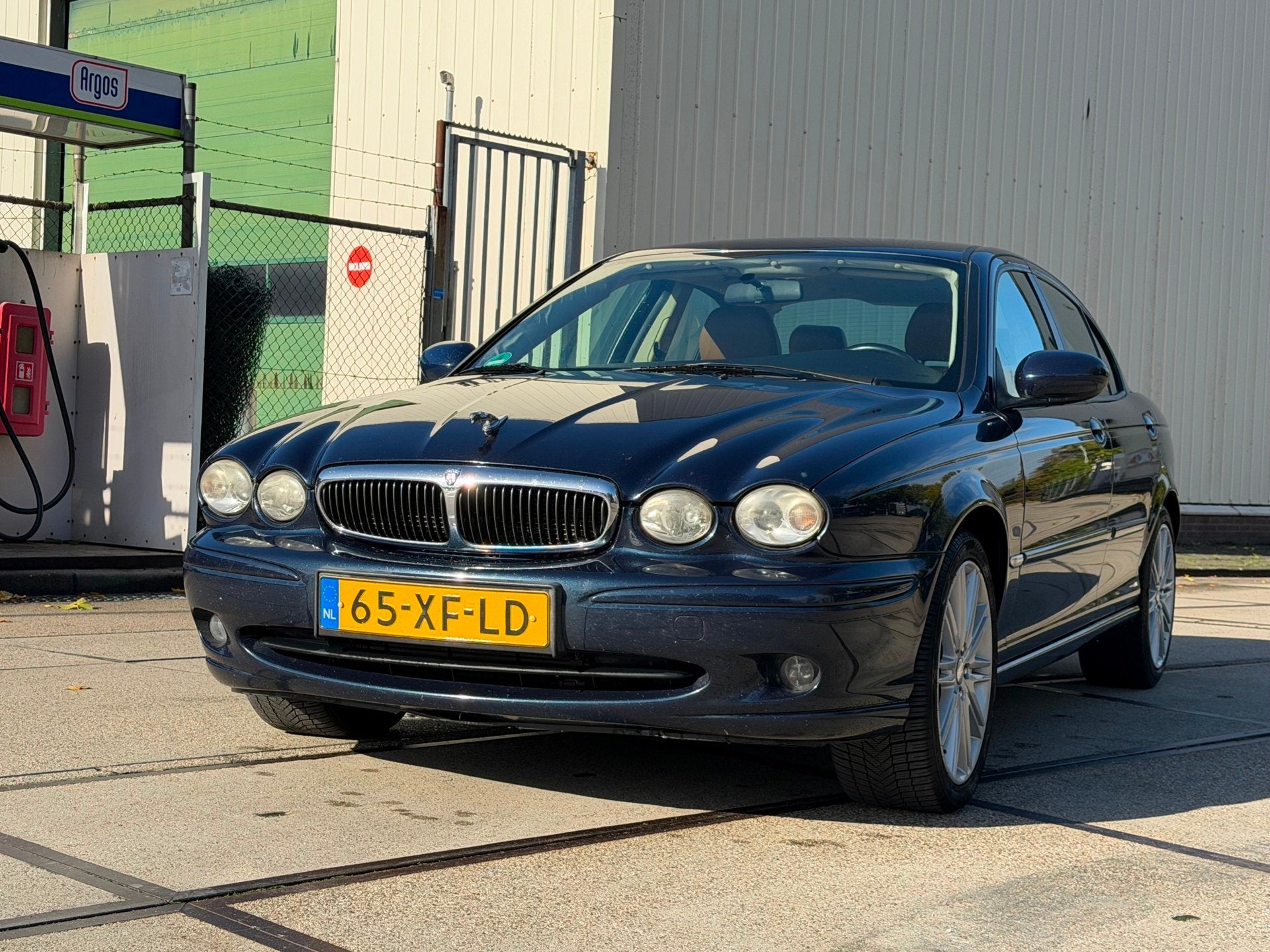 Jaguar X-type 2.2 D iDition | 2007 | Leer | Clima | Cruise |, Auto's, Voorwielaandrijving, Gebruikt, Blauw, Origineel Nederlands