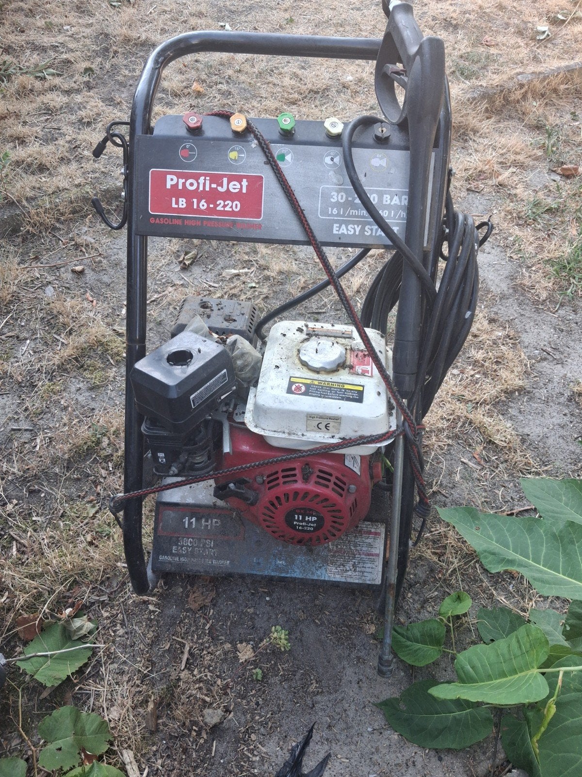 Hoge drukreiniger Profi-Jet LB 16-220, Tuin en Terras, Hogedrukreinigers, Ophalen, Gebruikt, Benzine