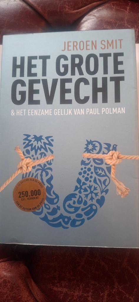 Het Grote Gevecht - Jeroen Smit (Boek), Ophalen of Verzenden, Zo goed als nieuw, Jeroen Smit, Nederland