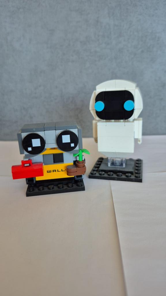 Lego brickheadz wall-e & eve, Star Wars, Lego, Ophalen of Verzenden, Zo goed als nieuw