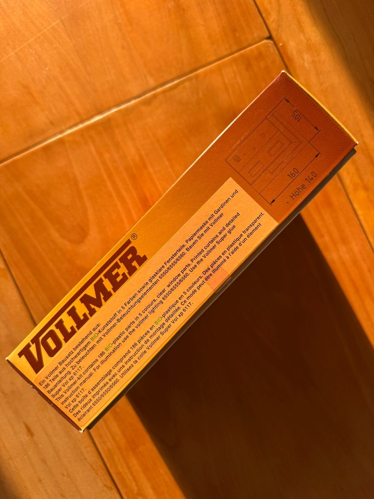 Vollmer H0 Bakkerij 3633 | NIEUW, Overige merken, Gelijkstroom of Wisselstroom, Brug, Tunnel of Gebouw, Nieuw