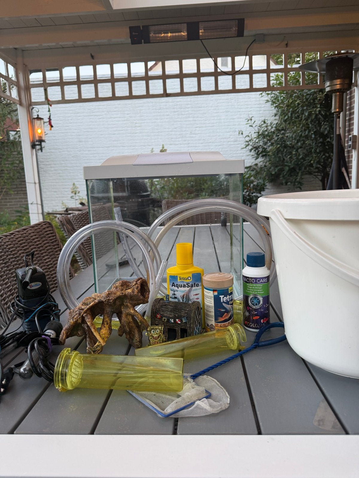 Volledig aquarium van 16 liter incl. Alle benodigde spullen, Ophalen, Gebruikt, Overige typen, Superfish