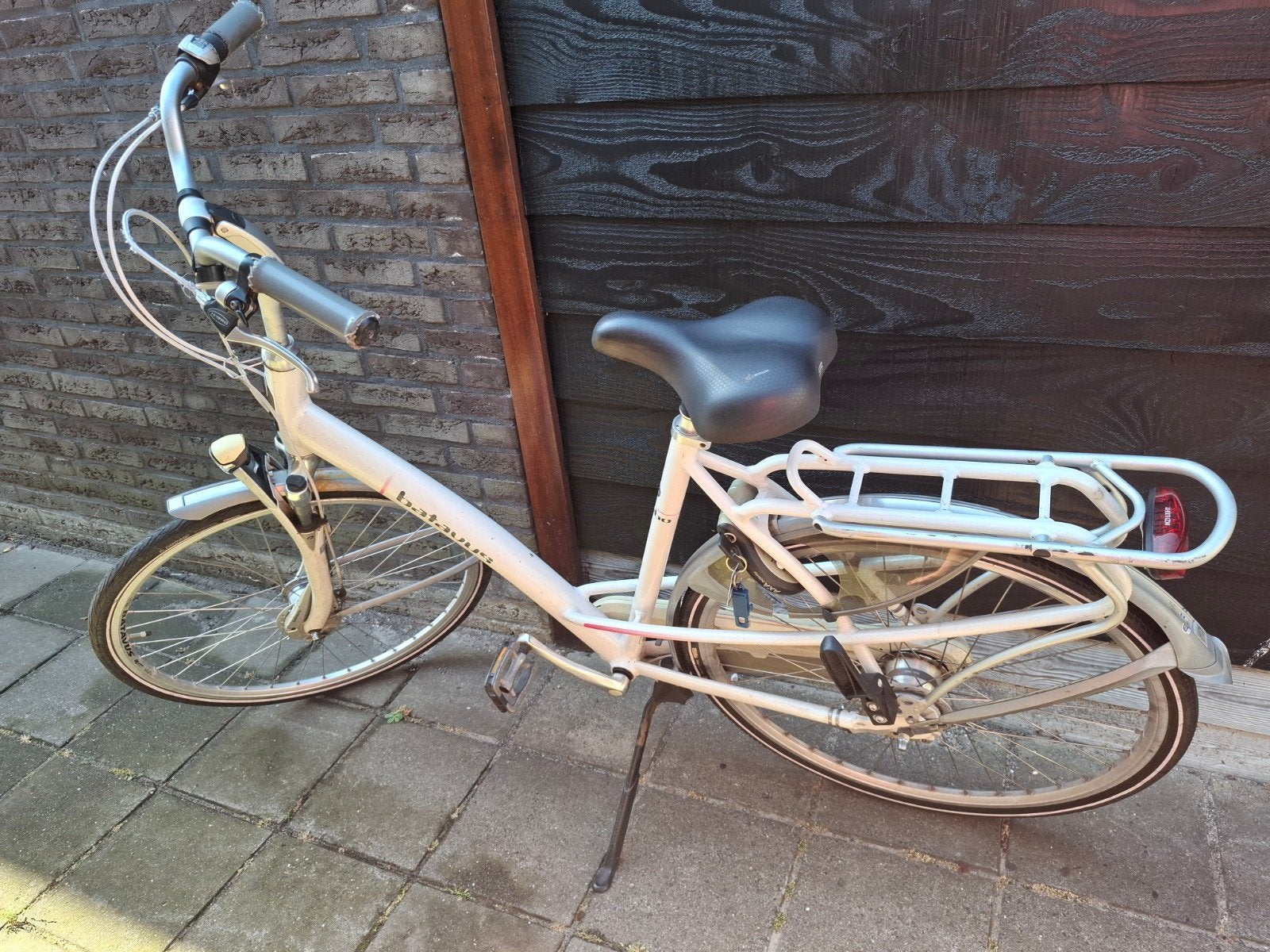 Batavus damesfiets 28 inch, Ophalen, 20 inch of meer, Gebruikt, Batavus