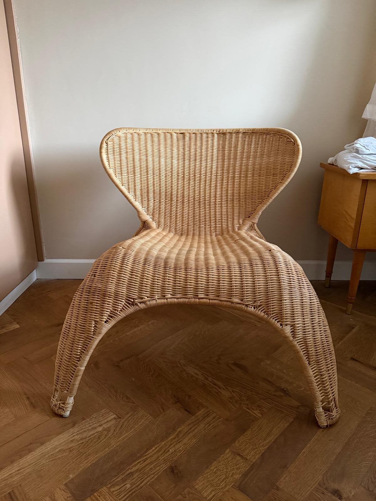 Ikea rotan stoel - vintage ‘Gulte’ fauteuil, Gebruikt, Overige kleuren, Riet of Rotan, Ophalen of Verzenden