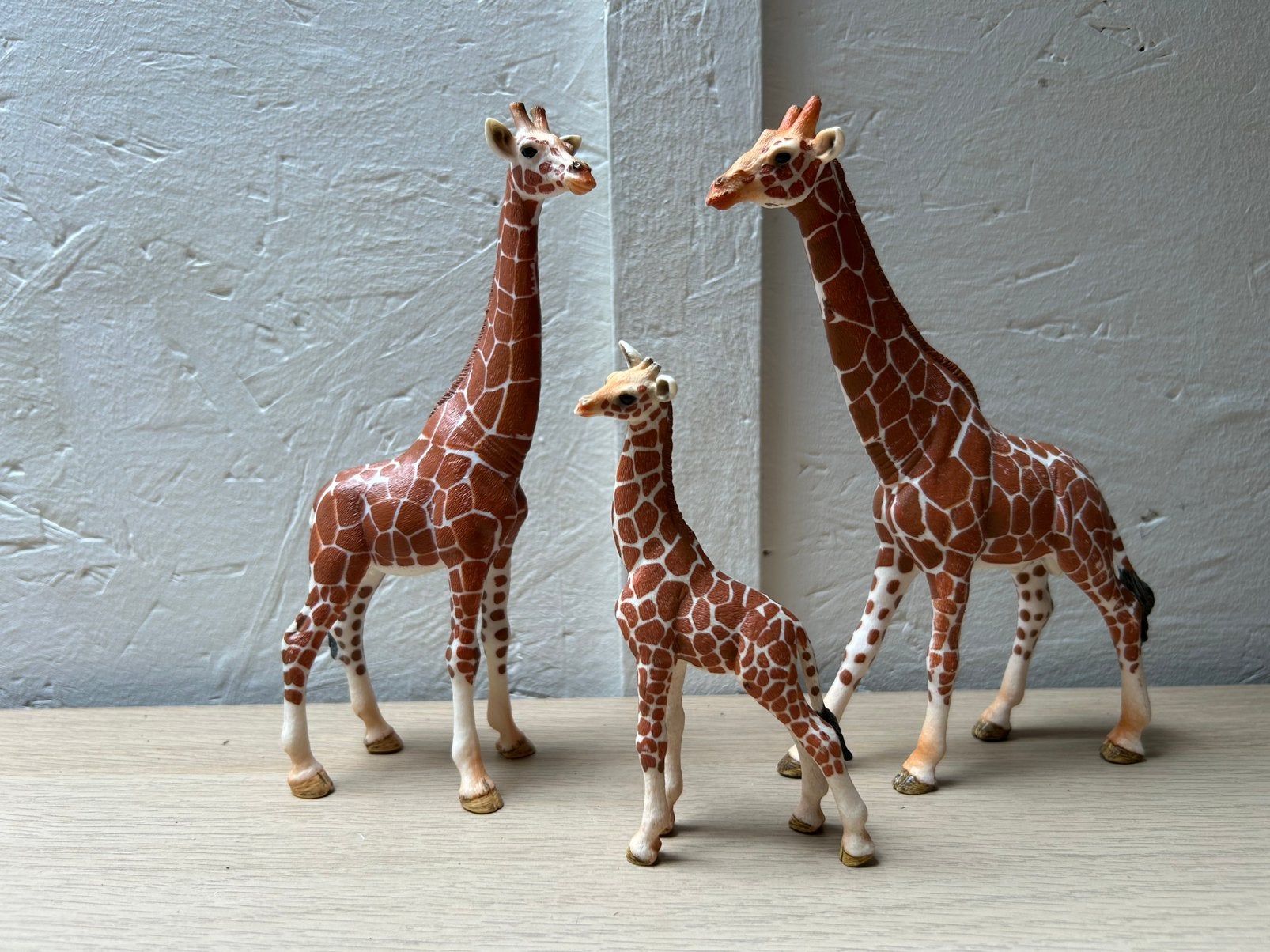 Schleich giraffen, Verzamelen, Dierenverzamelingen, Ophalen of Verzenden, Zo goed als nieuw, Paard, Beeldje of Figuurtje