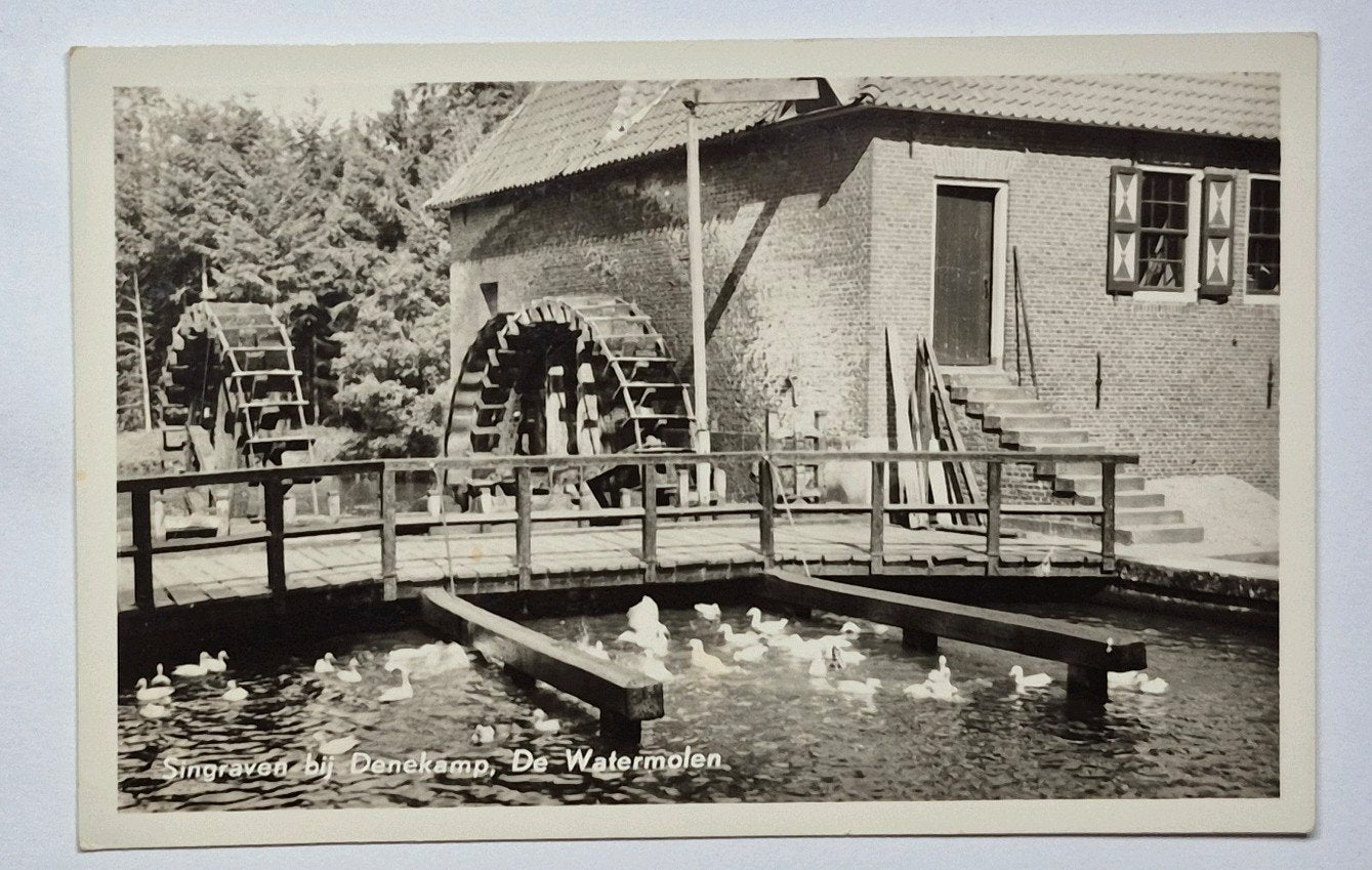 Singraven bij Denekamp ( Ov. ) De Watermolen, Verzenden, 1960 tot 1980, Ongelopen, Overijssel