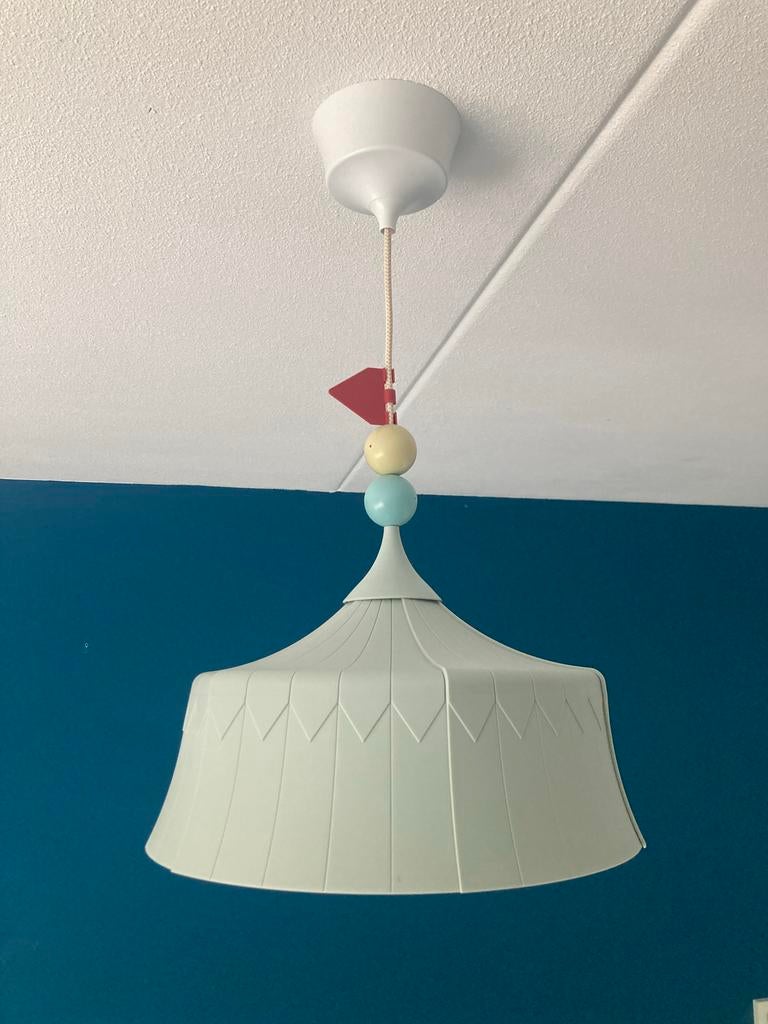 IKEA circus tent lamp kinderkamer, Ophalen, Zo goed als nieuw, Kunststof, Minder dan 50 cm