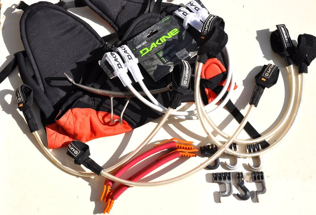 Trapeze + lijnen en accessoires, Gebruikt, Overige typen, Geschikt voor foilen, Ophalen of Verzenden