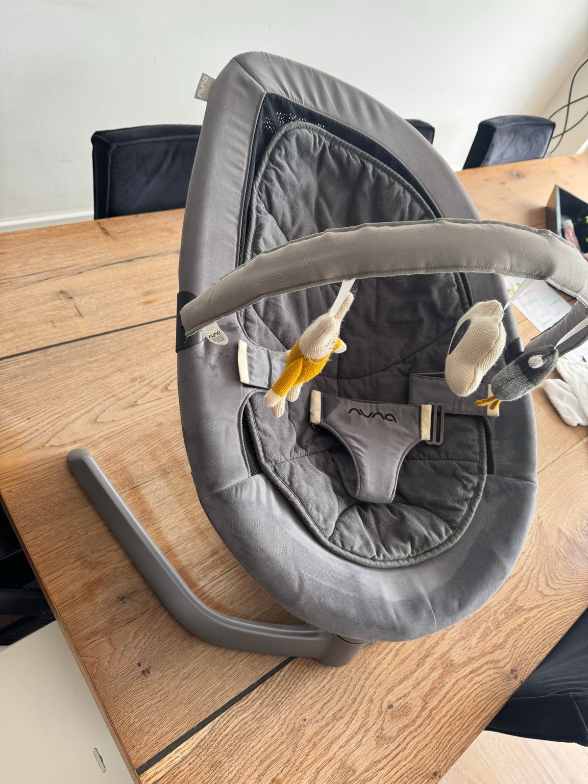Nuna Leaf Wipstoel, Kinderen en Baby's, Wipstoel, Ophalen, Overige merken, Met gordel(s) of riempje(s)