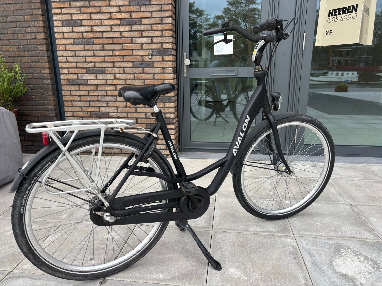 Avalon Damesfiets - Zwart, Zo goed als nieuw, Overige merken, Velgrem, Ophalen of Verzenden, Zo goed als nieuw