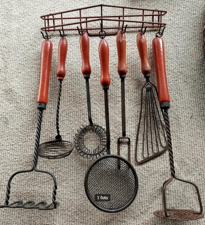 Keukengerei rek Tomado 7 delig lepelrek, Huis en Inrichting, Keuken | Keukenbenodigdheden, Ophalen of Verzenden, Gebruikt