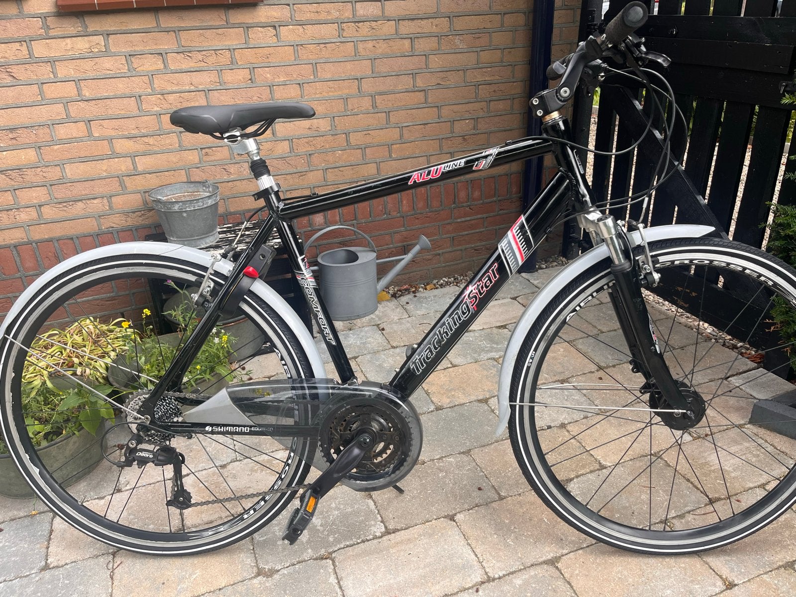 Sportfiets met voorvering 28 inch, 28 inch, Gebruikt, Vering, Velgrem