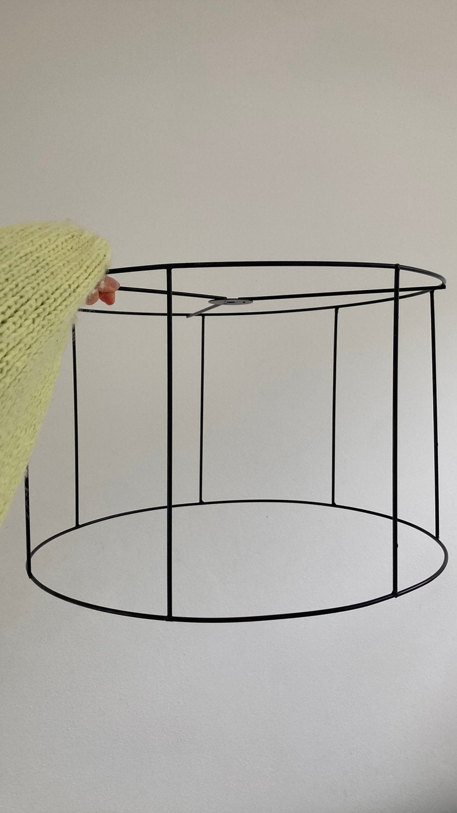 Lampenkap frame voor bv bonbon draden lamp of met vogeltjes, Huis en Inrichting, Lampen | Lampenkappen, Gebruikt, 25 tot 50 cm