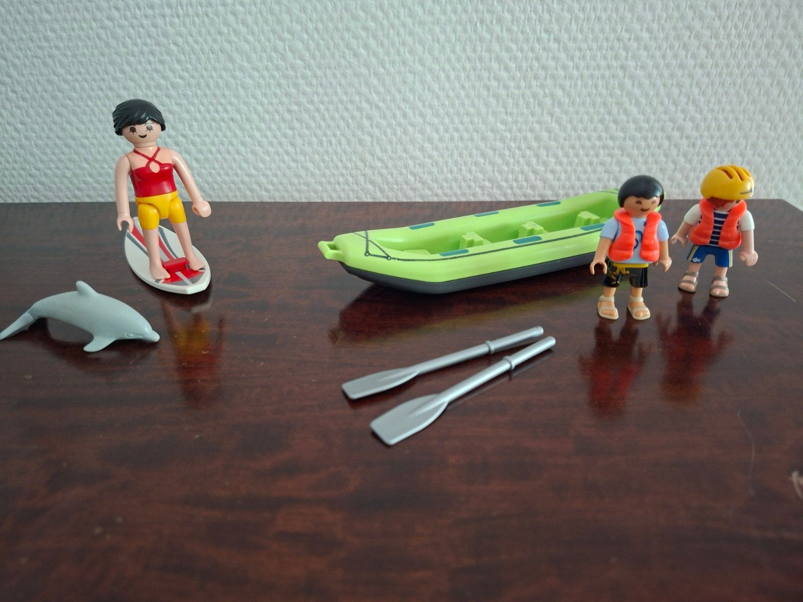 Playmobil set: Surfer met dolfijn en rubberboot, Ophalen, Zo goed als nieuw, Jongen of Meisje