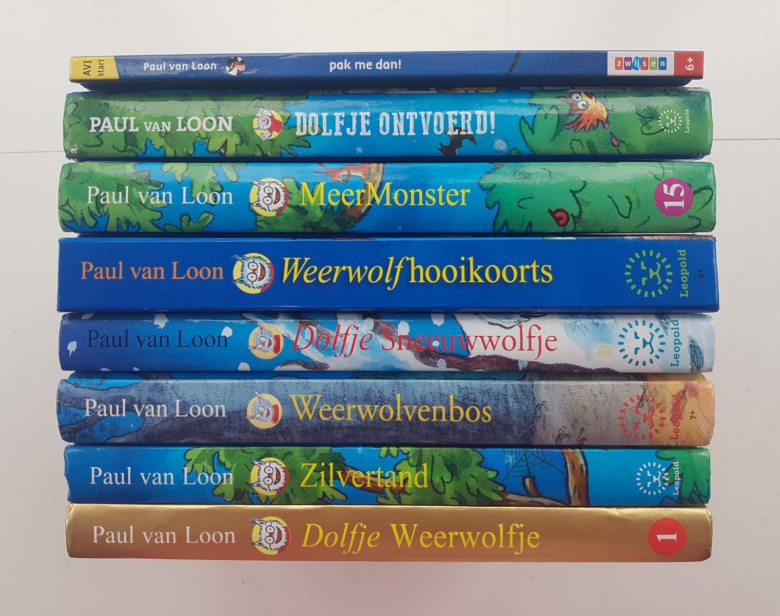 6x Dolfje Weerwolfje Boeken - Paul van Loon, Ophalen of Verzenden, Paul van Loon