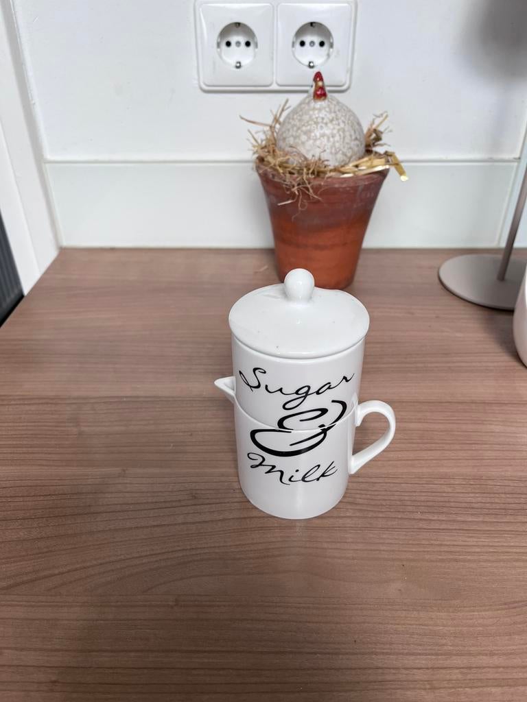 Suiker en melk setje Rivièra Maison, Huis en Inrichting, Ophalen of Verzenden, Zo goed als nieuw