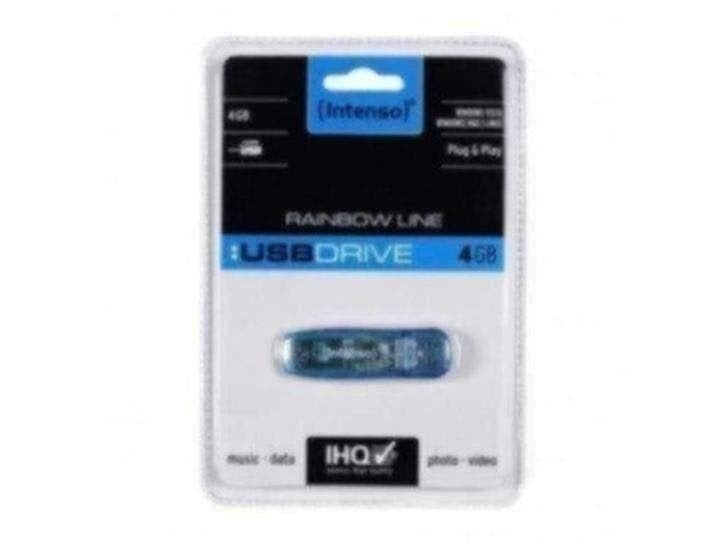 Intenso USB Flash Drive - 4GB, Computers en Software, Intenso, Ophalen of Verzenden, Eiberstraat 9 te Dokkum, 4 GB