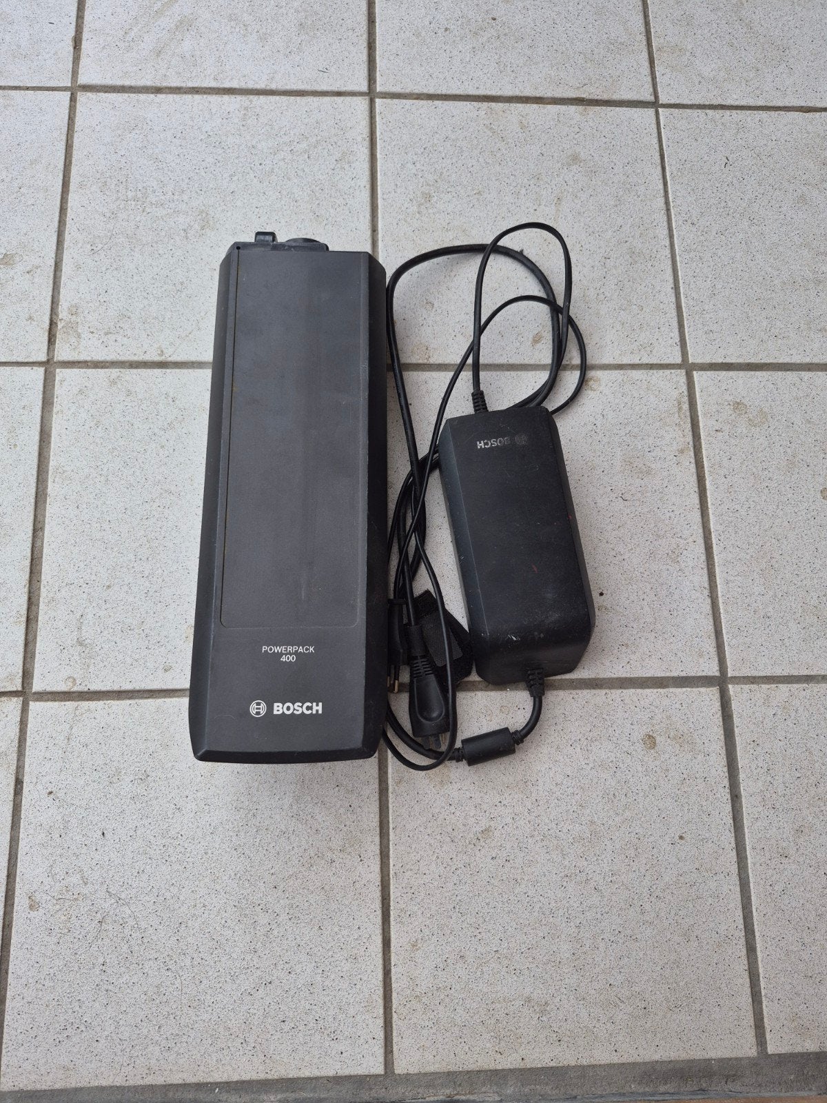 Bosch PowerPack 400 accu met lader, Ophalen, Gebruikt