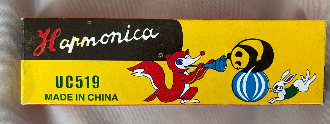 Leuke Kinder Mondharmonica met Dierenprint - Nieuw in Doos, Overige typen, Nieuw, Ophalen of Verzenden, Met koffer of doosje