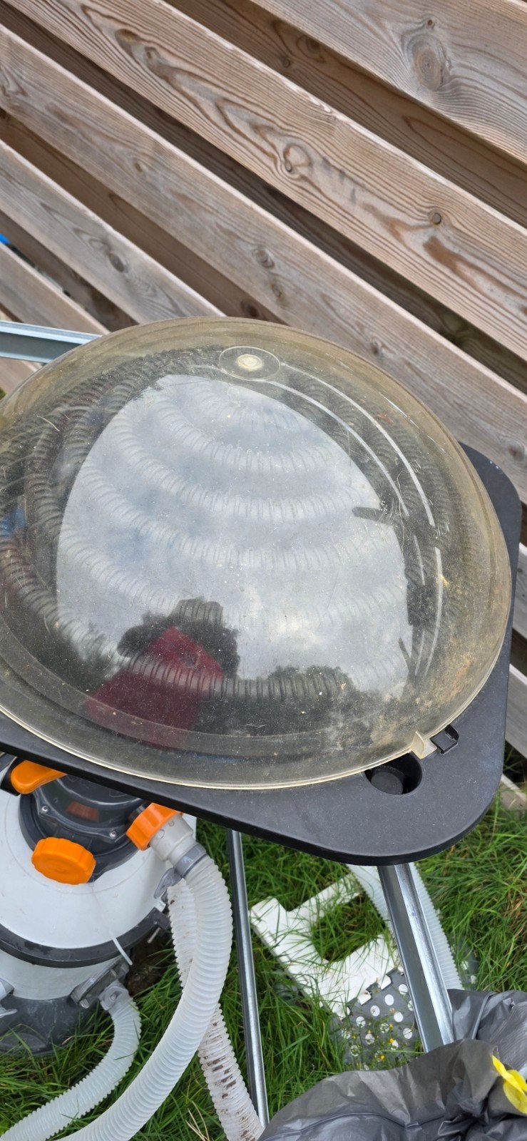 Zwembad Solar Heater - Gebruikt, zonder slangen, Tuin en Terras, Zwembad-toebehoren, Ophalen of Verzenden, Gebruikt, Verwarming