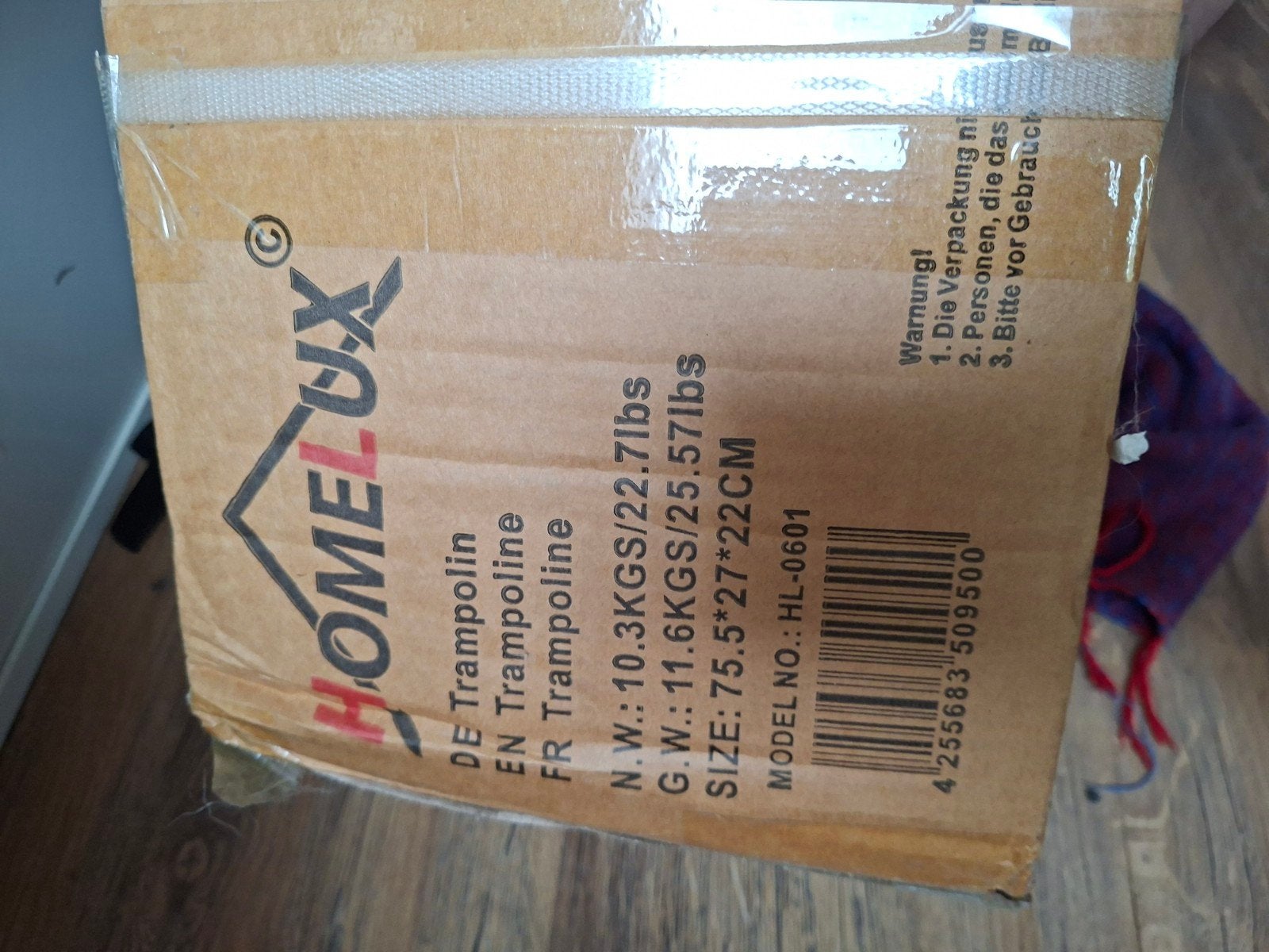 Nieuwe trampoline (verkeerd besteld), Ophalen of Verzenden, Nieuw