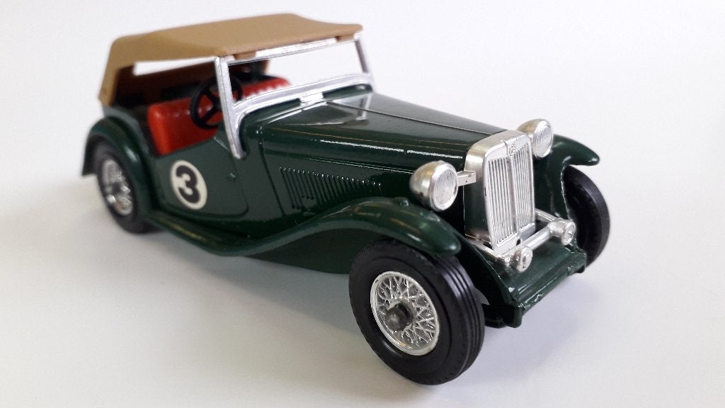 Matchbox MOY MG TC 1945, Ophalen of Verzenden, Gebruikt, Auto, Matchbox