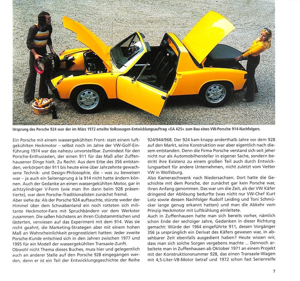 Porsche 924/944/968, Verzenden, Nieuw, Halwart Schrader, Porsche
