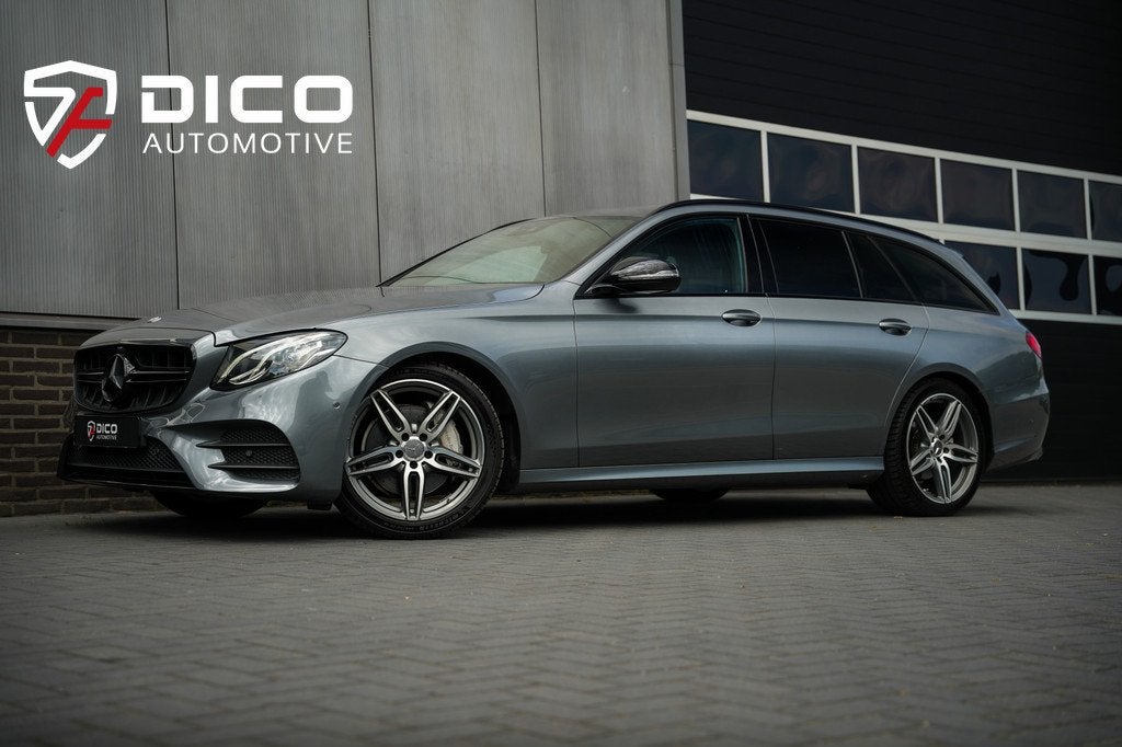 Mercedes-Benz E-Klasse Estate 200 184 pk Prestige Plus AMG-l, Auto's, Mercedes-Benz, Automaat, Gebruikt, 4 cilinders, Automatische klimaatregeling