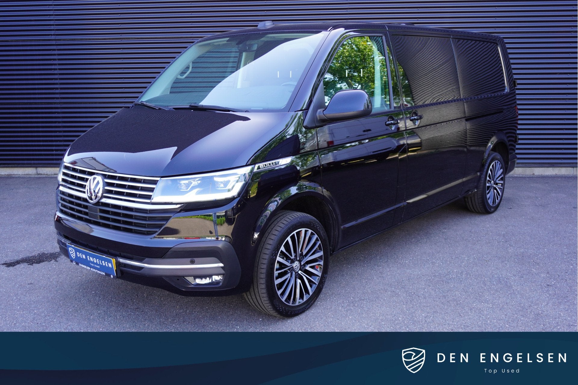 Volkswagen Transporter 199pk Automaat Bulli 2H1 Apple Carpla, Auto's, Gebruikt, 4 cilinders, Volkswagen, Zwart