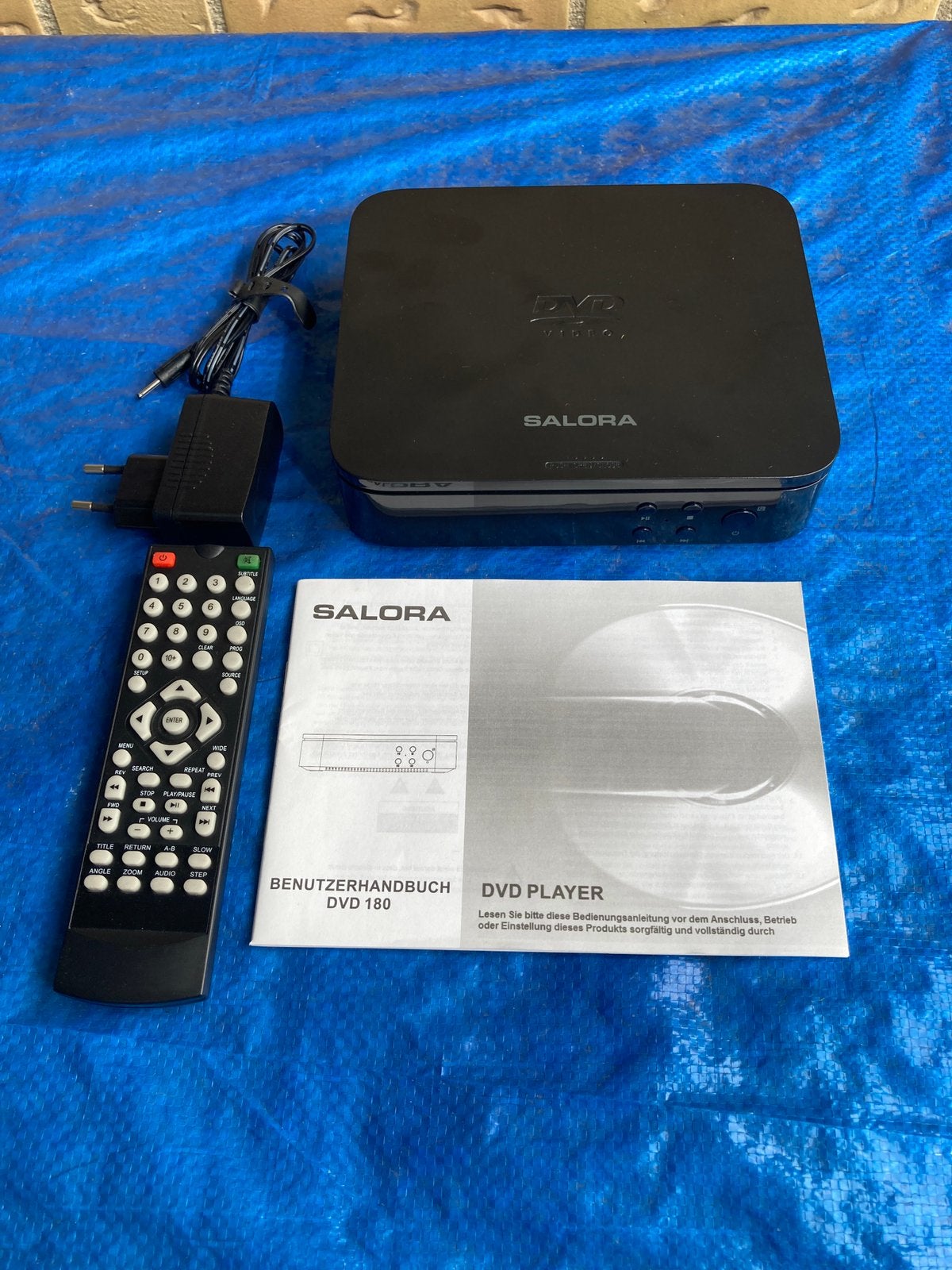 Salora DVD180, Ophalen of Verzenden, Zo goed als nieuw, Dvd-speler, Overige merken