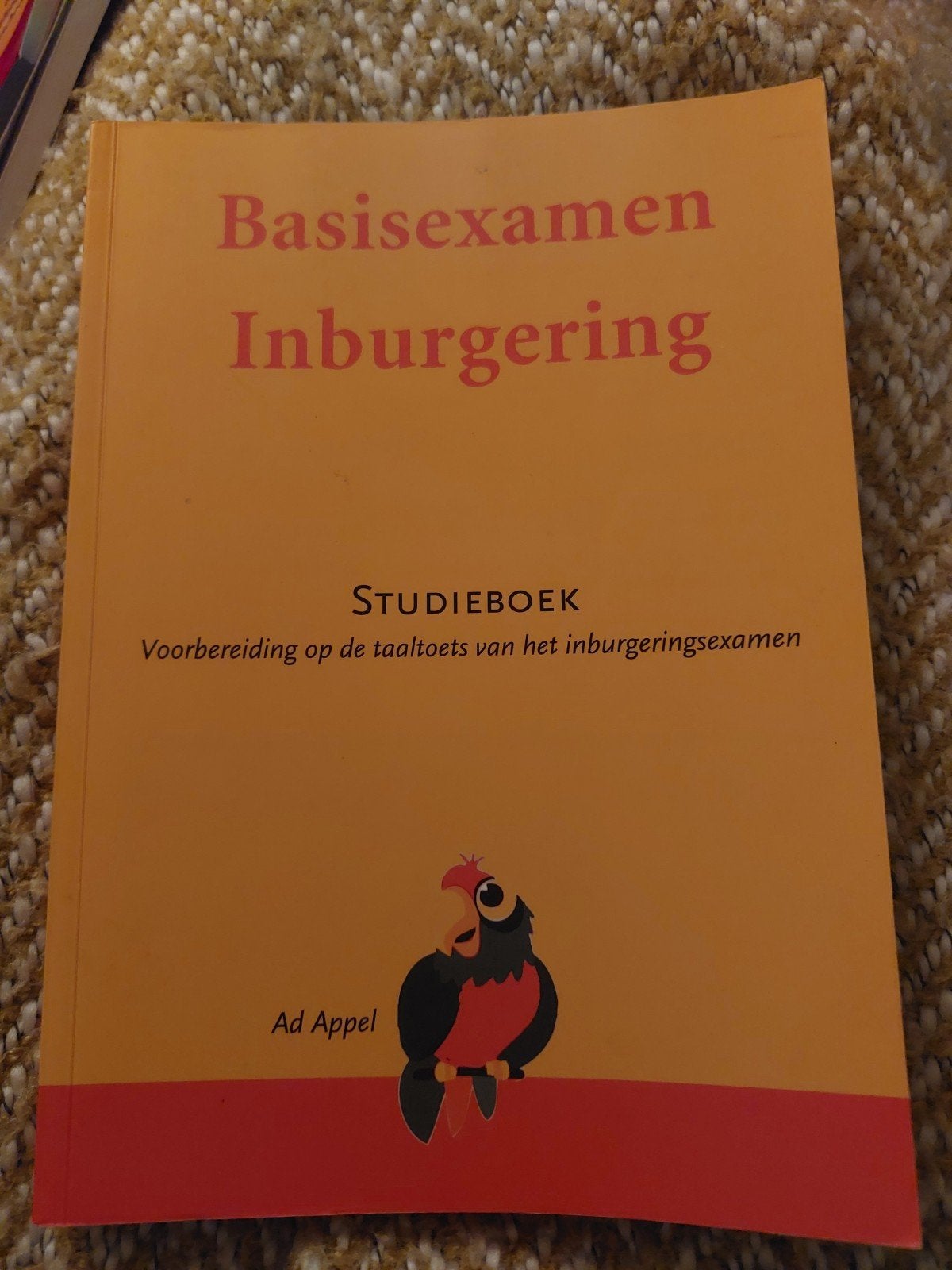 Basisexamen inburgering, Boeken, Ad Appel, Ophalen of Verzenden, Zo goed als nieuw, Nederlands