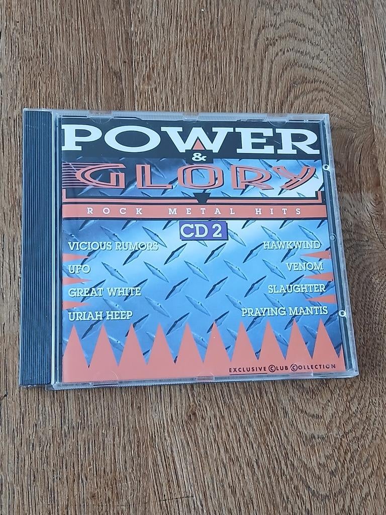 Power & Glory - Rock Metal Hits CD, Ophalen of Verzenden, Zo goed als nieuw