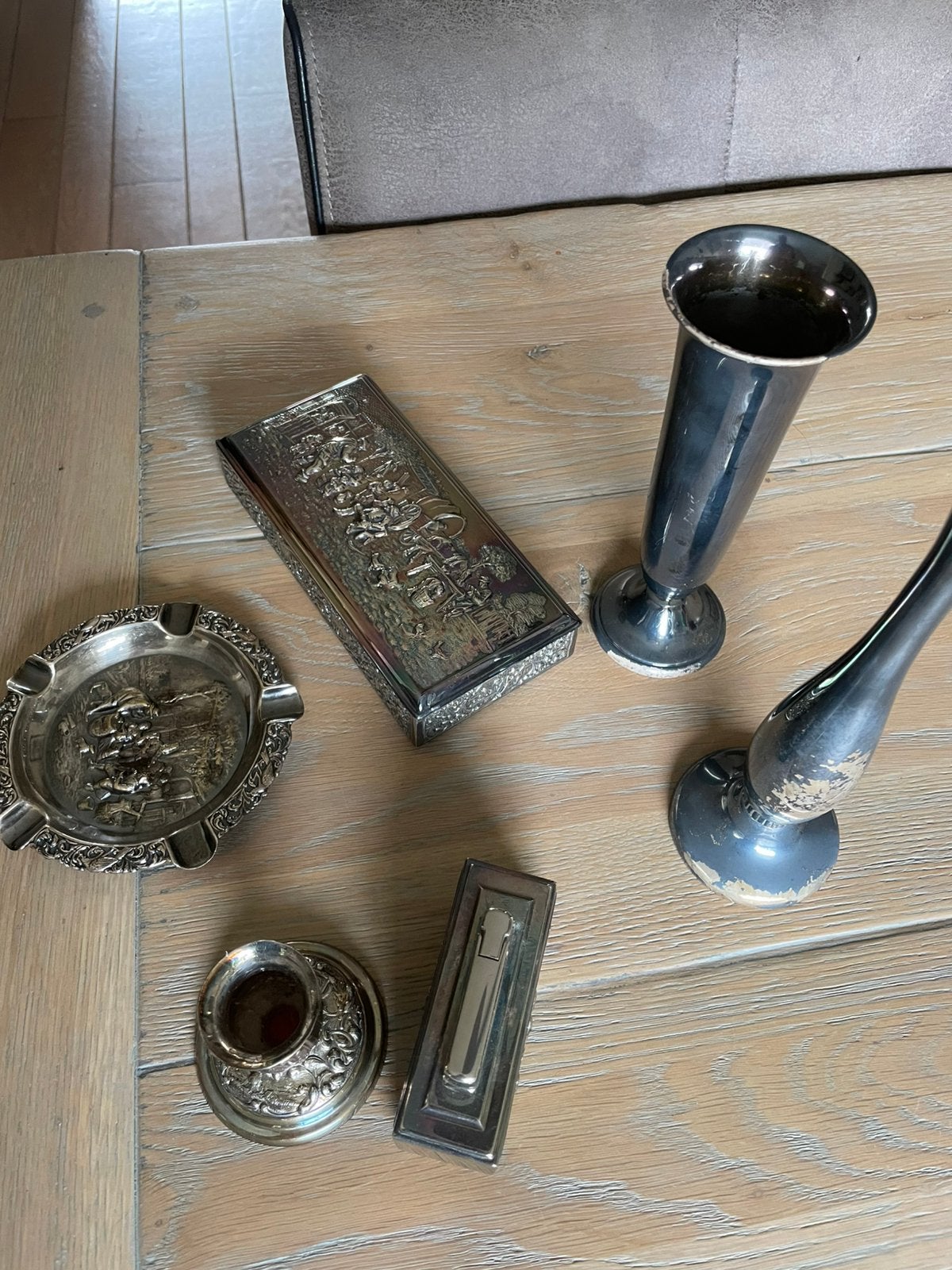 Verzilverde spulletjes, Ophalen of Verzenden, Zilver